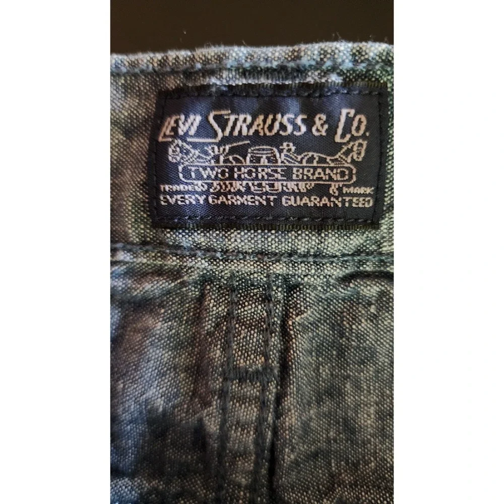 Gray Levi Pants Men's size 34 Men's straight leg Levi's jeans Levi's linen  A3